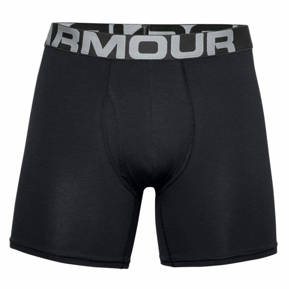 Under Armour Charged Cotton 6" Boxers - 3 Pack