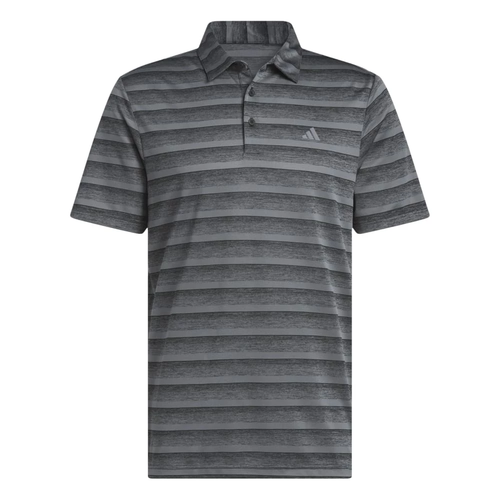 Adidas Two Colour Striped Polo Shirt - HR8008