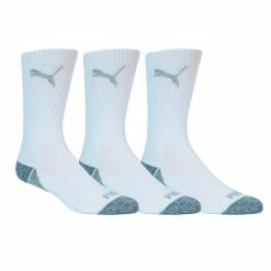 Puma Pounce Crew Golf Socks (3 Pairs)