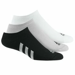 Adidas No Show Golf Socks - 3 Pairs