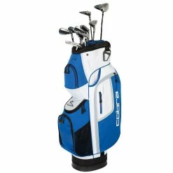 Cobra Fly-XL Mens Golf Package 11 Piece Set - Graphite - Cart Bag