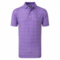 FootJoy Tossed Tulips Lisle Polo Shirt