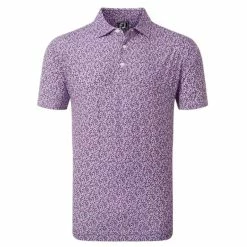FootJoy Confetti Print Pique Polo Shirt
