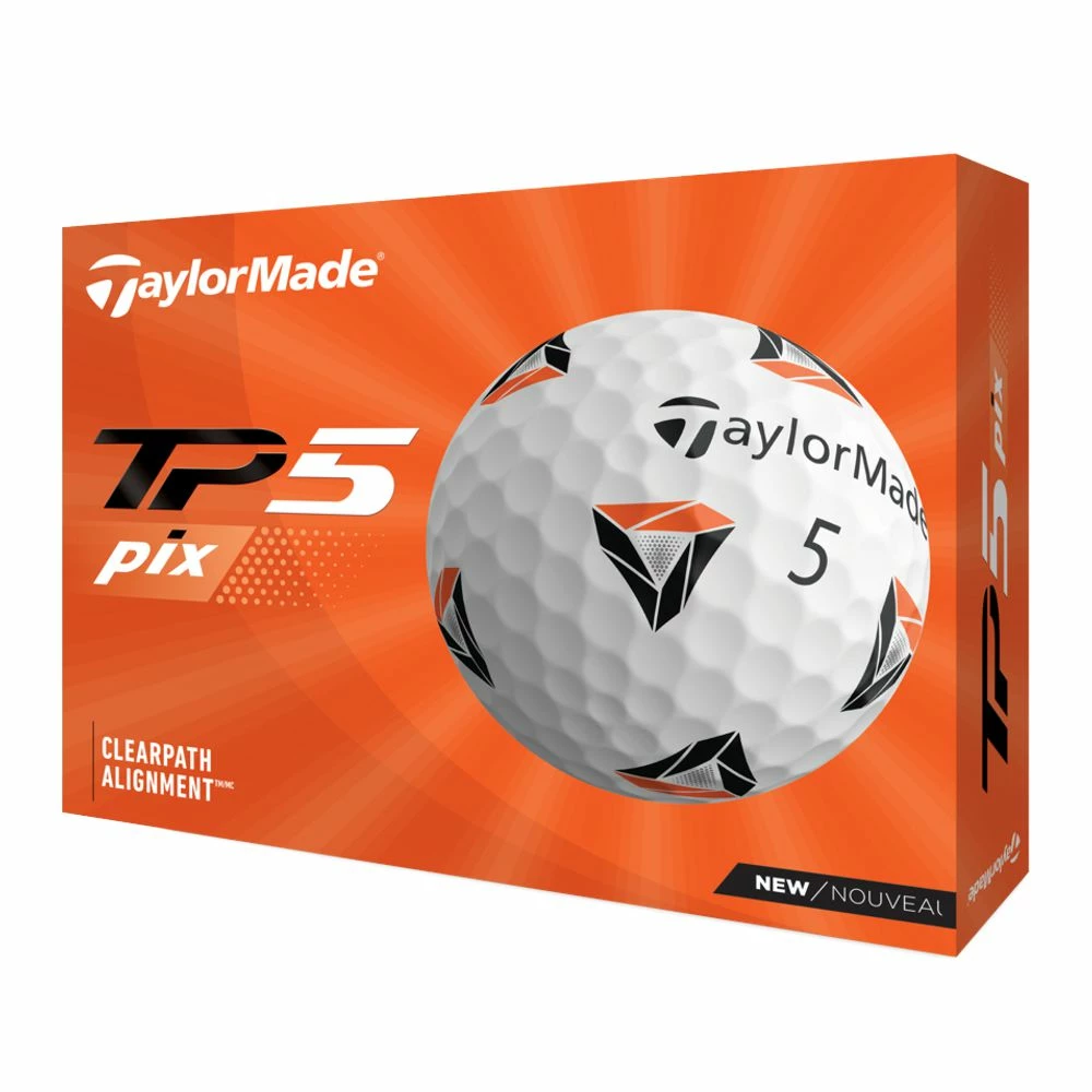 TaylorMade TP5 Pix Golf Balls