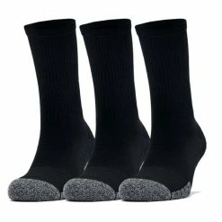 Under Armour Heatgear Crew Golf Socks - 3 Pairs